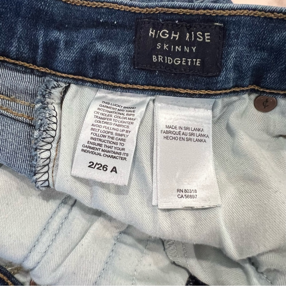 Lucky Brand ankle Bridgette hi rise jeans - Picture 6 of 7